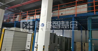 定制型钢平台货架，为杭州这家仪器仪表企业仓储难题 “开方”
